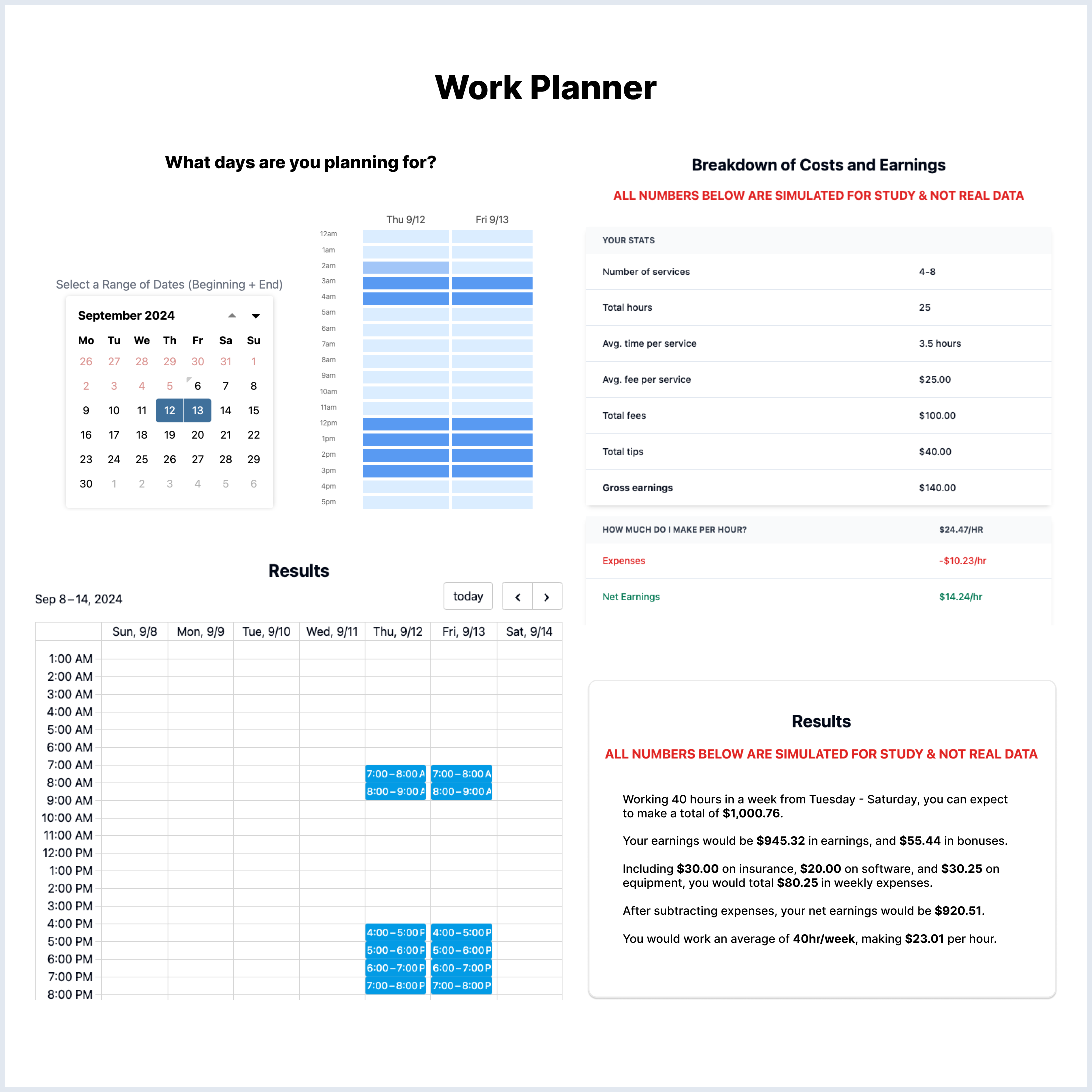 Optimize with the Planner